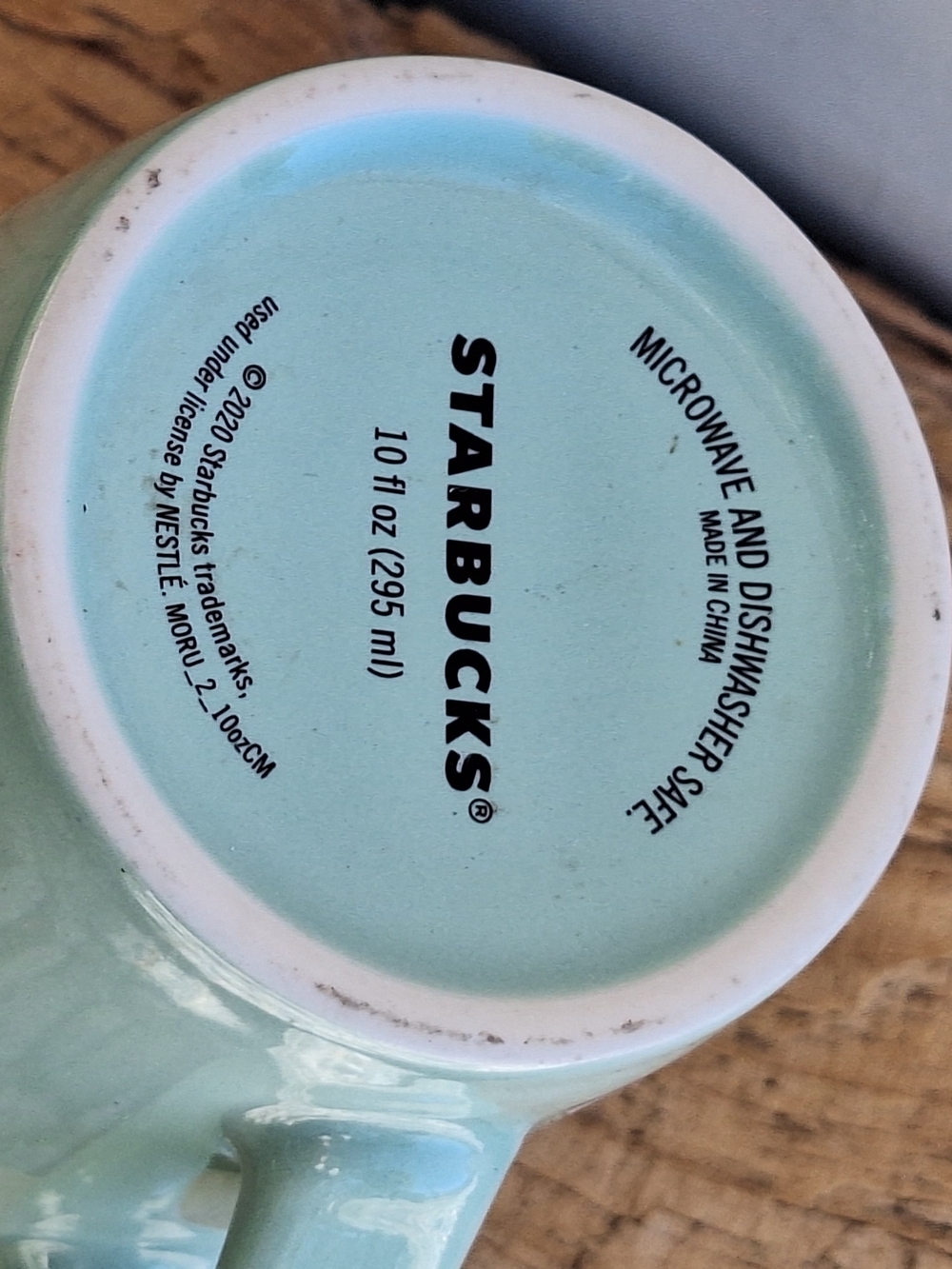 Starbucks Mint Green Ceramic Mug"You're The Best" Text 2020 - Picture 6 of 7